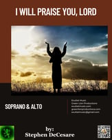 I Will Praise You, Lord Vocal Solo & Collections sheet music cover